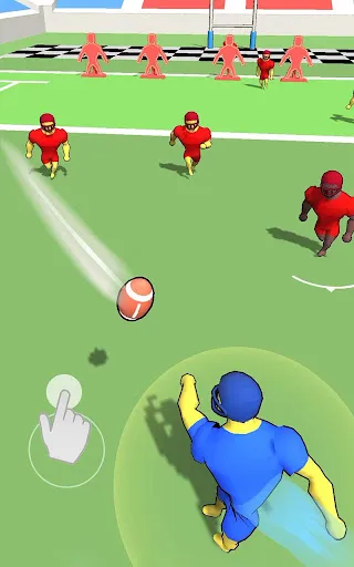 Gameplay screenshot 1 from Touch Down 3D - Action game